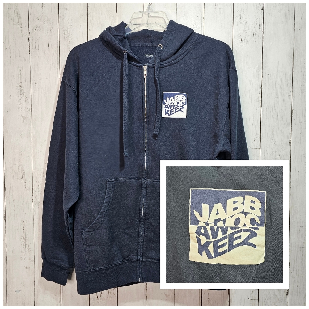 Original Jabbawockeez  Clothing JBWKZ Full Zip Hoodie Hip Hop Dance Size Large.